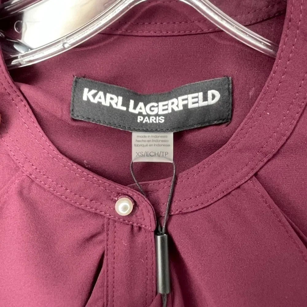 Karl Lagerfeld Women’s Blouse Size:XS - Picture 4 of 4